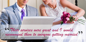 JP Graphics wedding testimonial